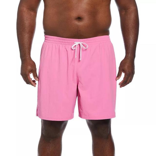 Big & Tall Nike Solid Icon 7-in. Volley Swim Trunks, Mens Product Image