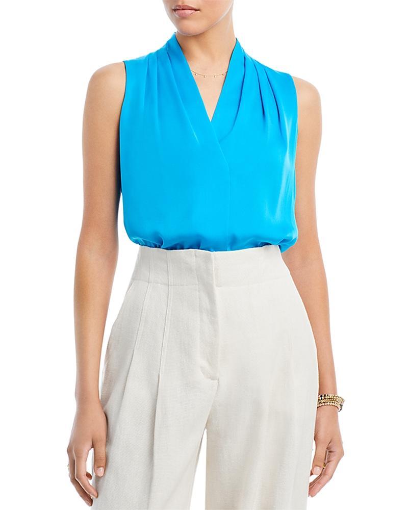 KOBI HALPERIN Mila Sleeveless Stretch Silk Blouse Product Image