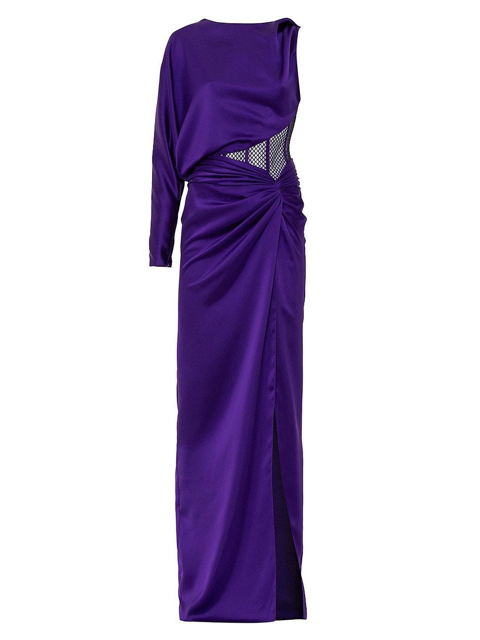 Womens Satin Column Dress Product Image