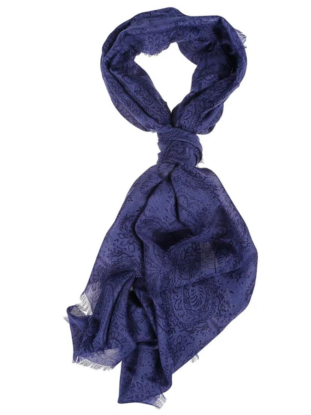 Shaal-nur Scarf In Blue Product Image