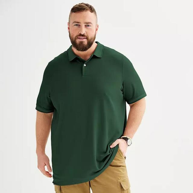 Big & Tall Sonoma Goods For Life Pique Polo, Mens Product Image