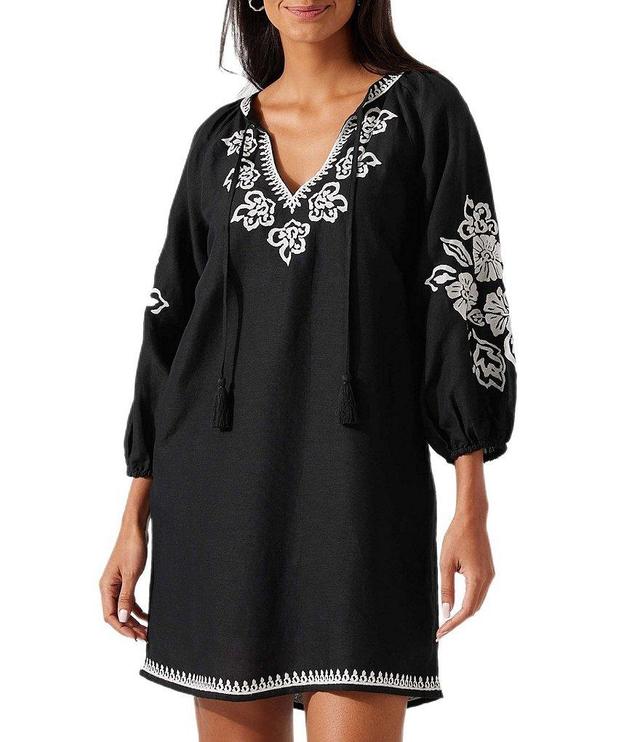 Tommy Bahama St. Lucia Embroidered Tunic Dress Product Image