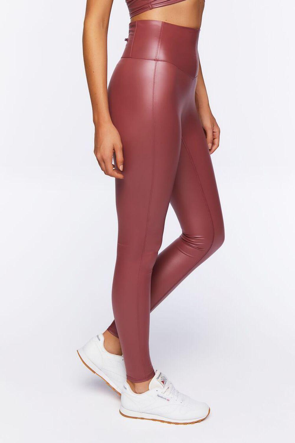 Active Faux Leather Leggings | Forever 21 Product Image