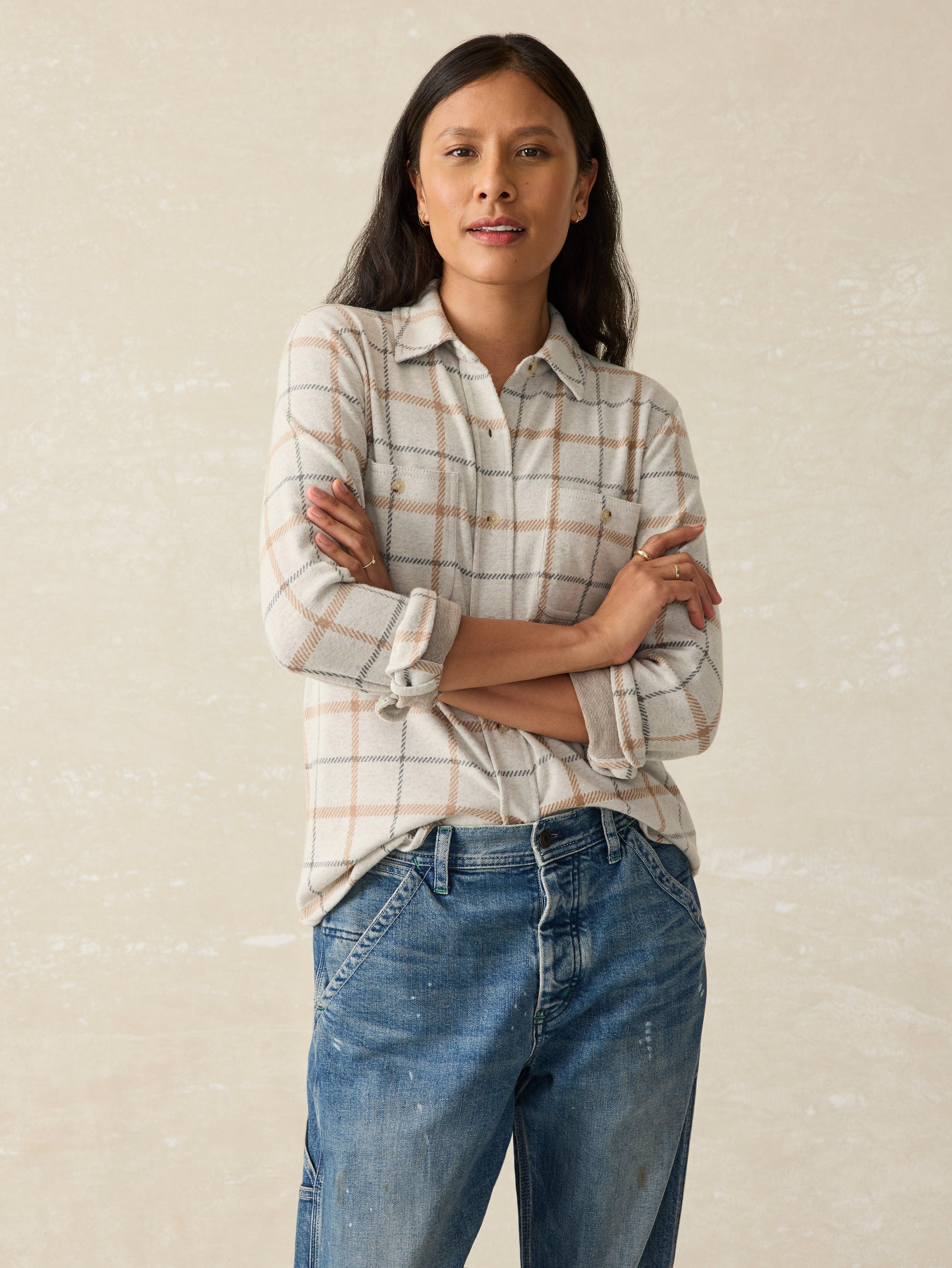 Legend™ Sweater Shirt - Open Tundra Windowpane Female Product Image