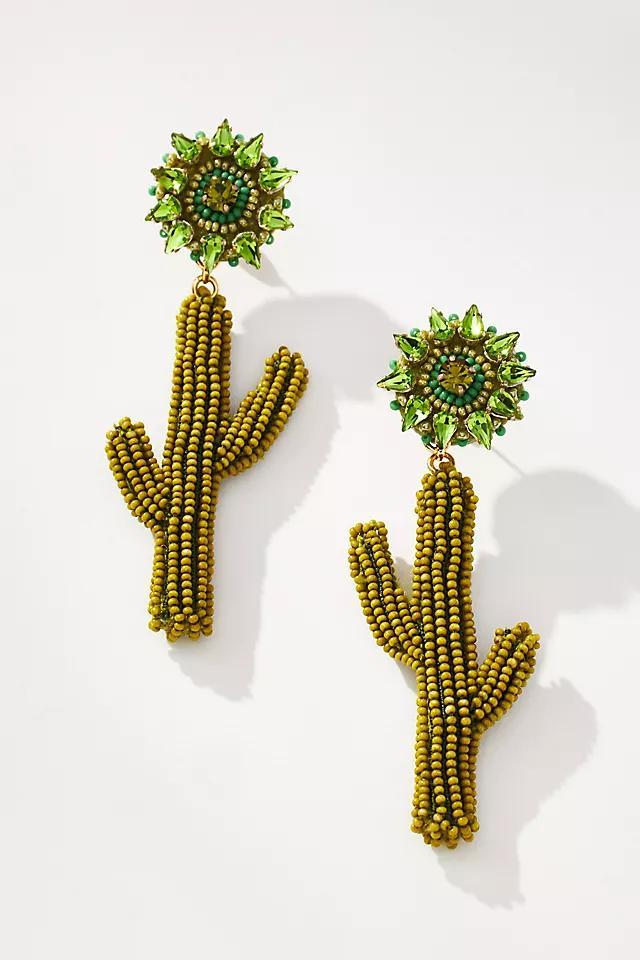 Mignonne Gavigan Lux Cactus Drop Earrings Product Image