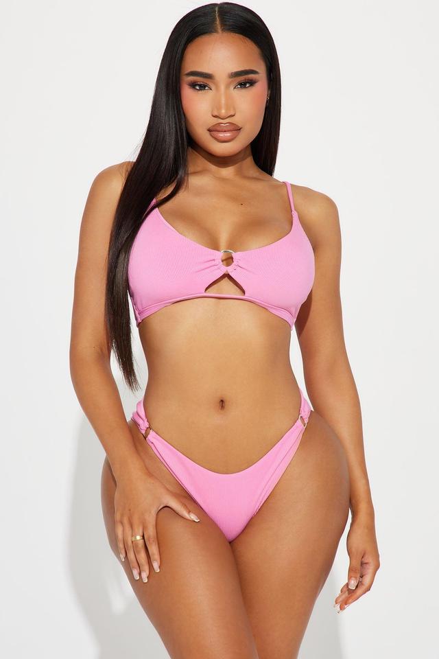 Island Summers O Ring 2 Piece Bikini - Pink Product Image