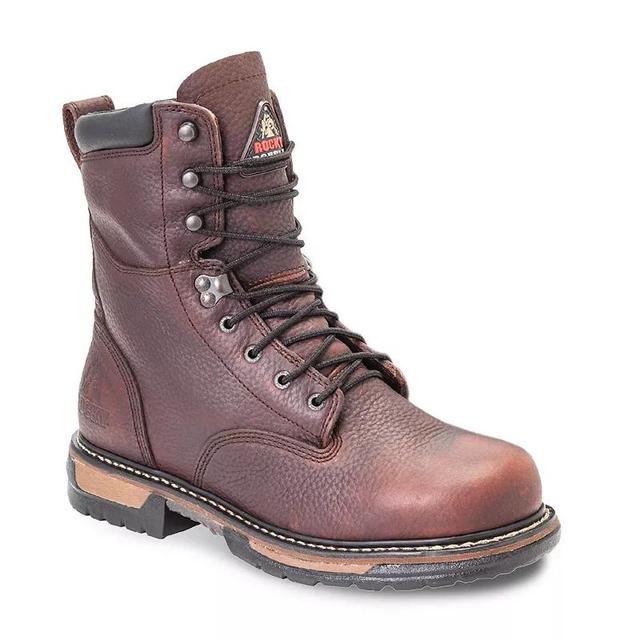 Rocky IronClad Mens 8-in. Waterproof Work Boots Product Image