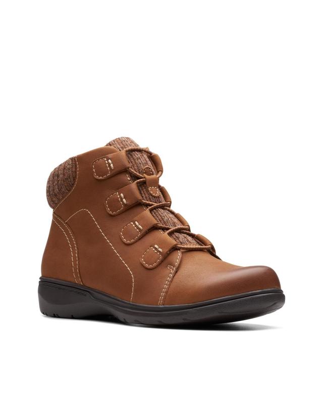 Clarks Carleigh Jade Womens Nubuck Ankle Boots Product Image