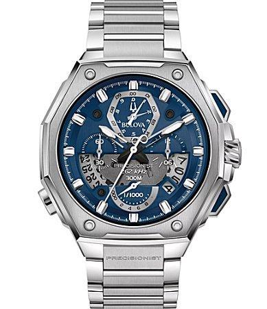 Bulova Mens Precisionist Calendar Chronograph Watch Product Image