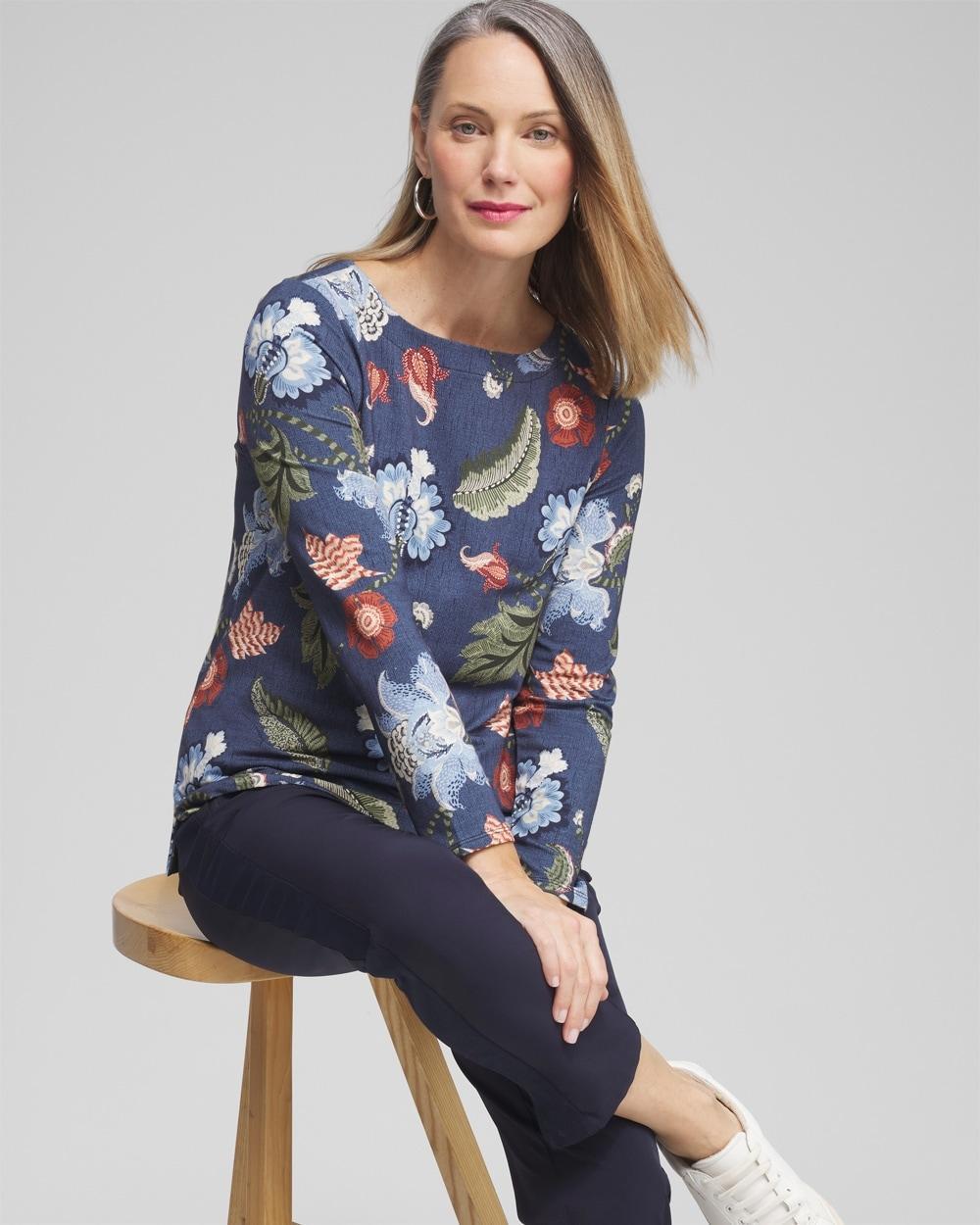 Zenergy® Floral Pullover Product Image