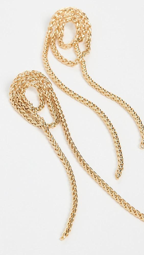 SHASHI Vroom Chain Earrings | Shopbop Product Image