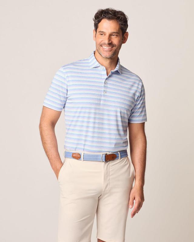 Performance Jersey Polo - Tyson Stripe Male Product Image