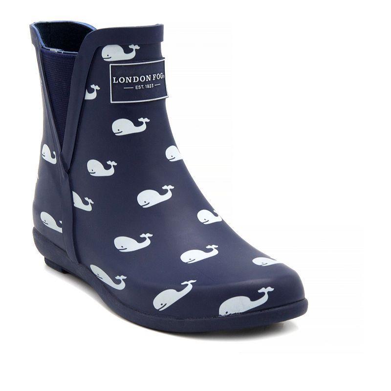 London Fog Piccadilly Womens Waterproof Rain Boots Product Image