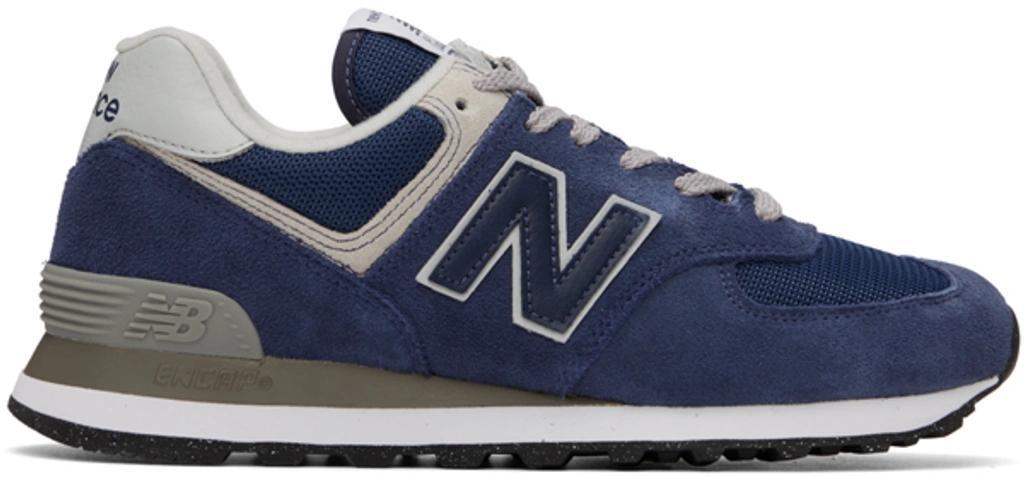 NEW BALANCE Navy 574 Core Sneakers In Blue/white product image