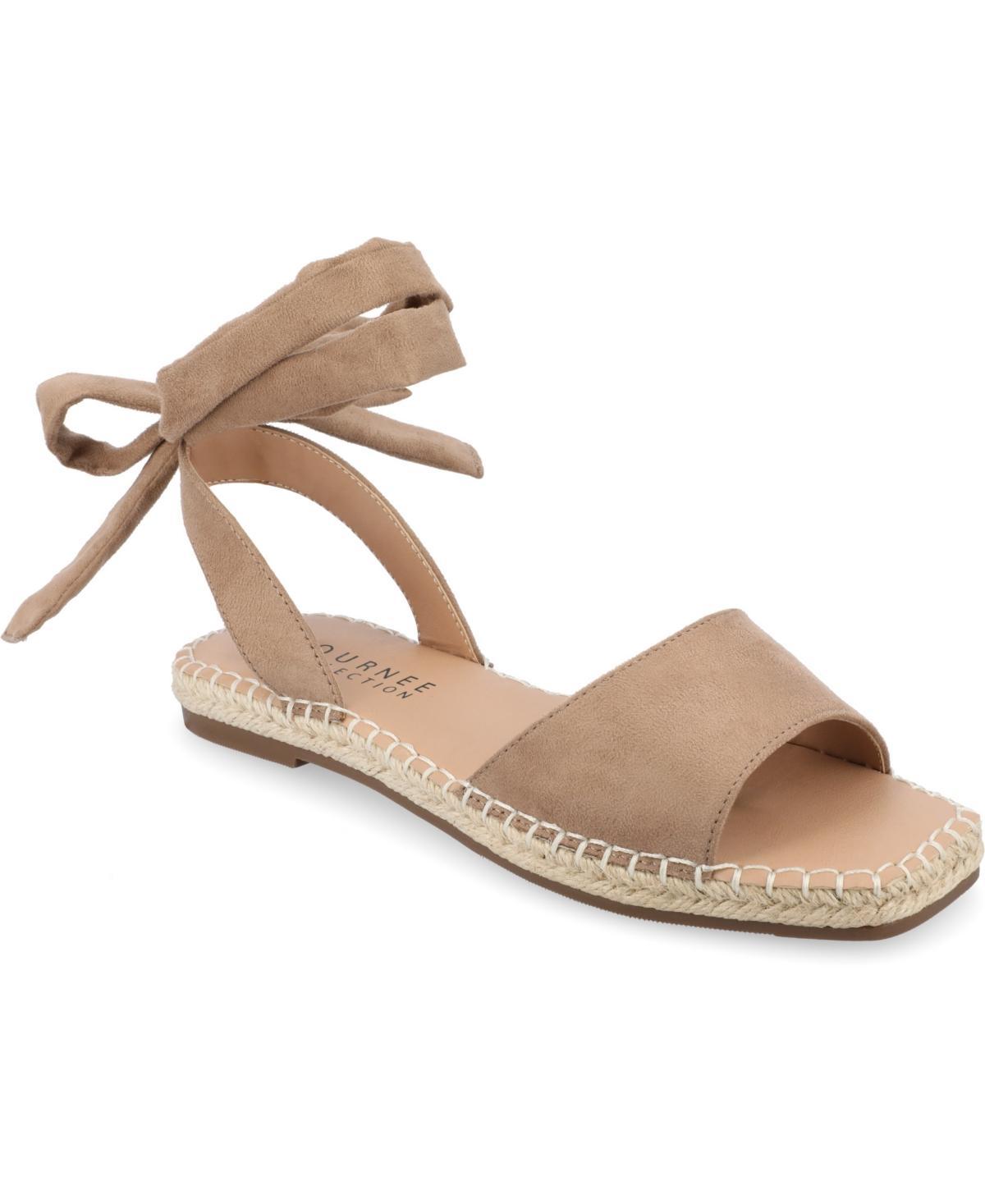 Journee Collection Emelie Womens Espadrille Sandals Pink Product Image