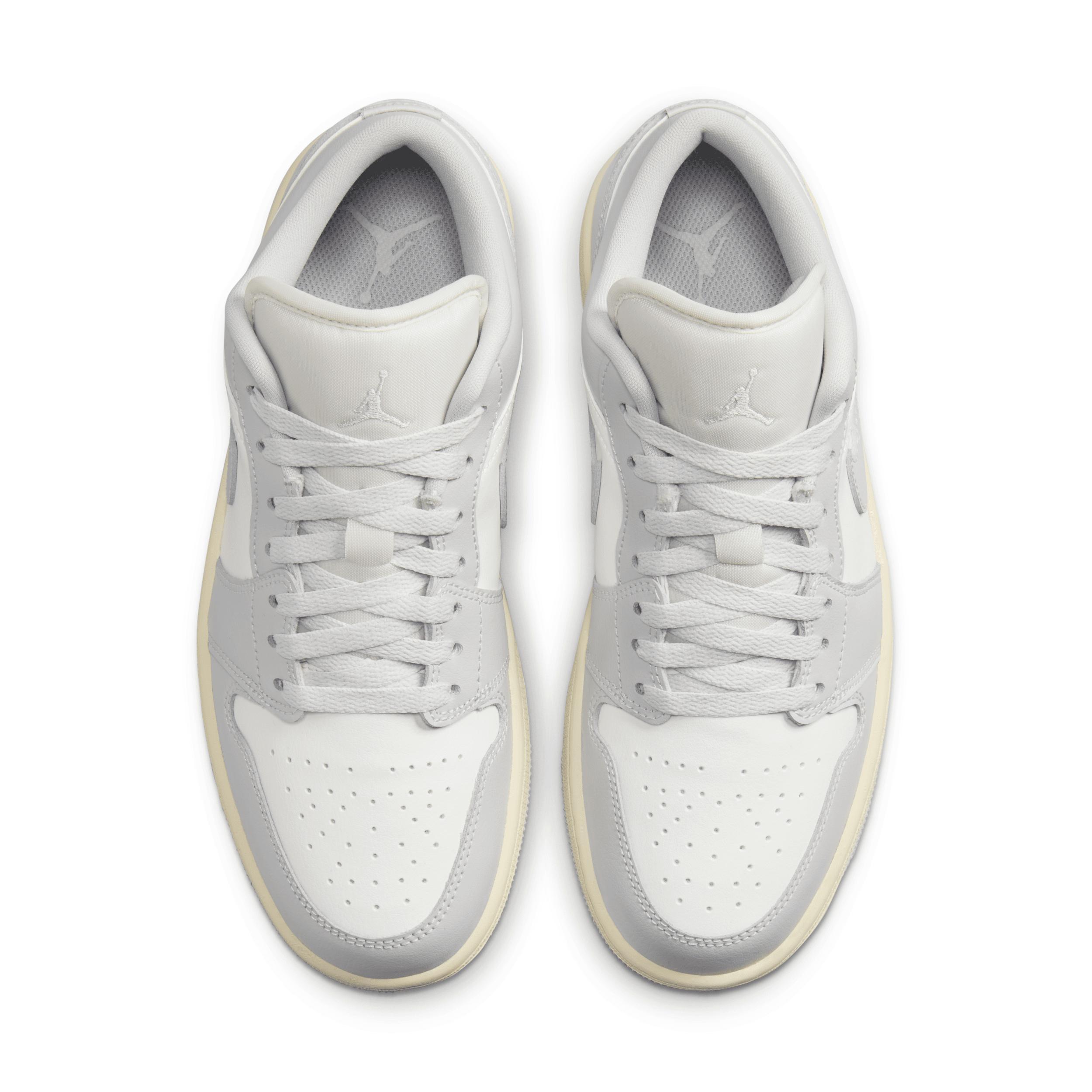 Jordan Womens Jordan AJ 1 Low - Womens Basketball Shoes Light Bone/White Product Image