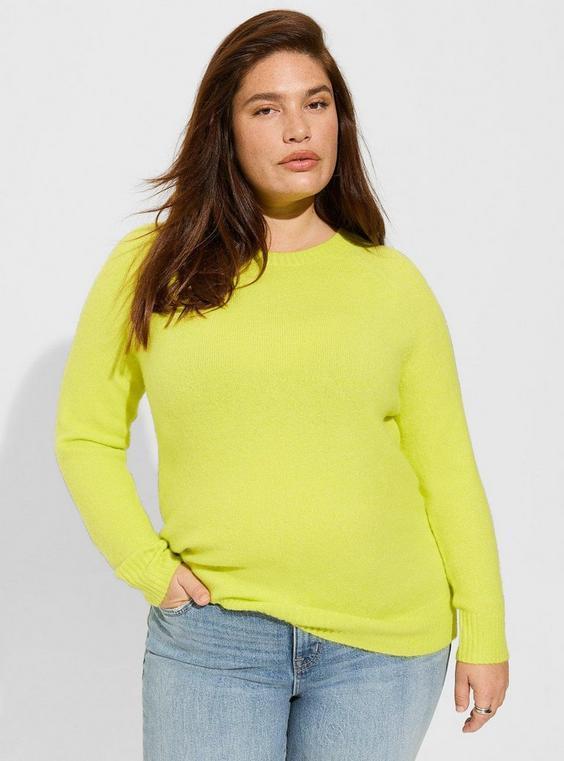 Vegan Cashmere Pullover Sweater Product Image