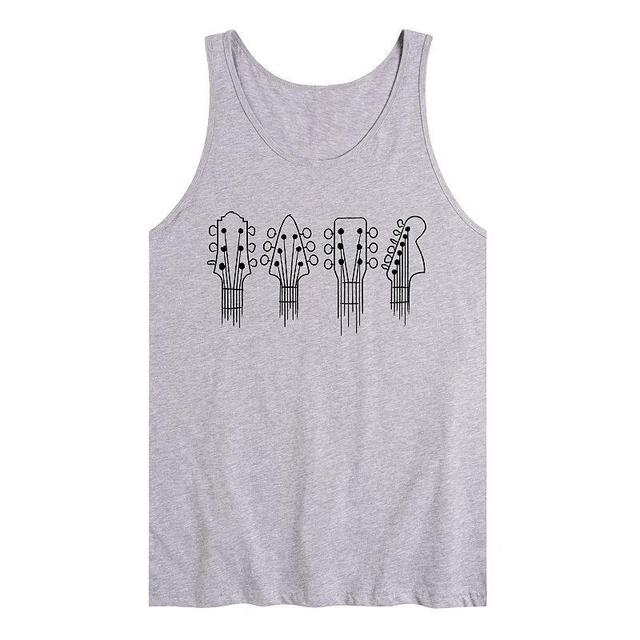 Mens Brushstroke Guitars Tank Top Product Image