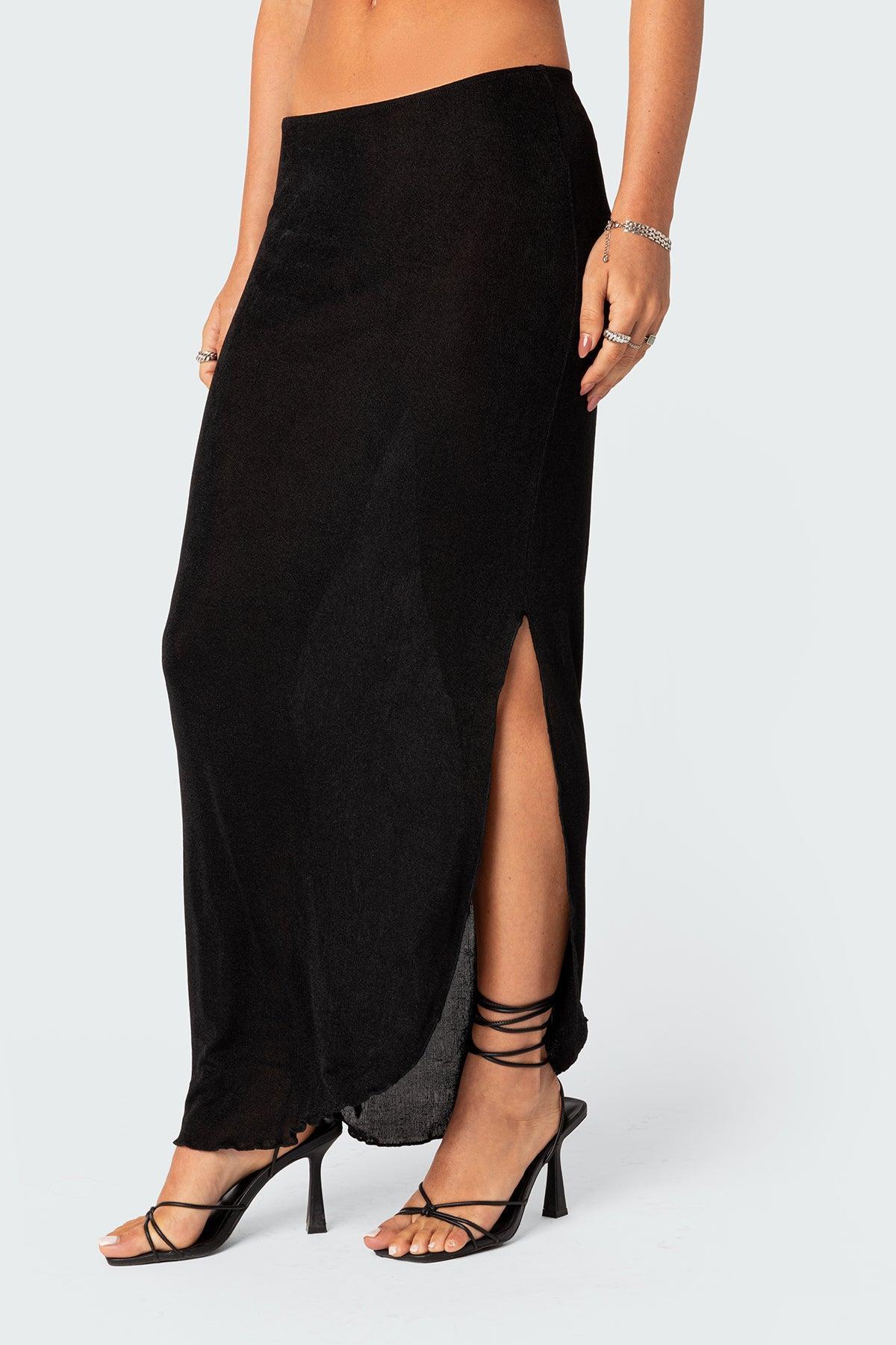 Milan Slitted Maxi Skirt Product Image