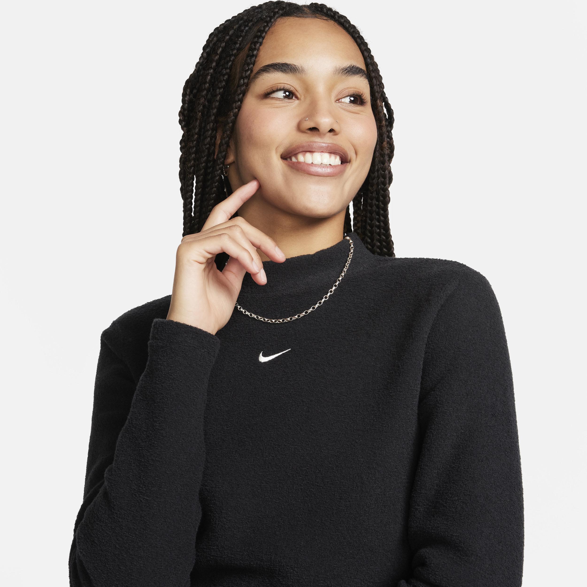 Nike Sportswear Cozy Long Sleeve Crop Top Product Image