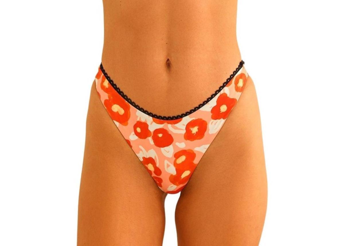 Dippin Daisys Womens Eco Seaport Cheeky Bikini Bottom Product Image