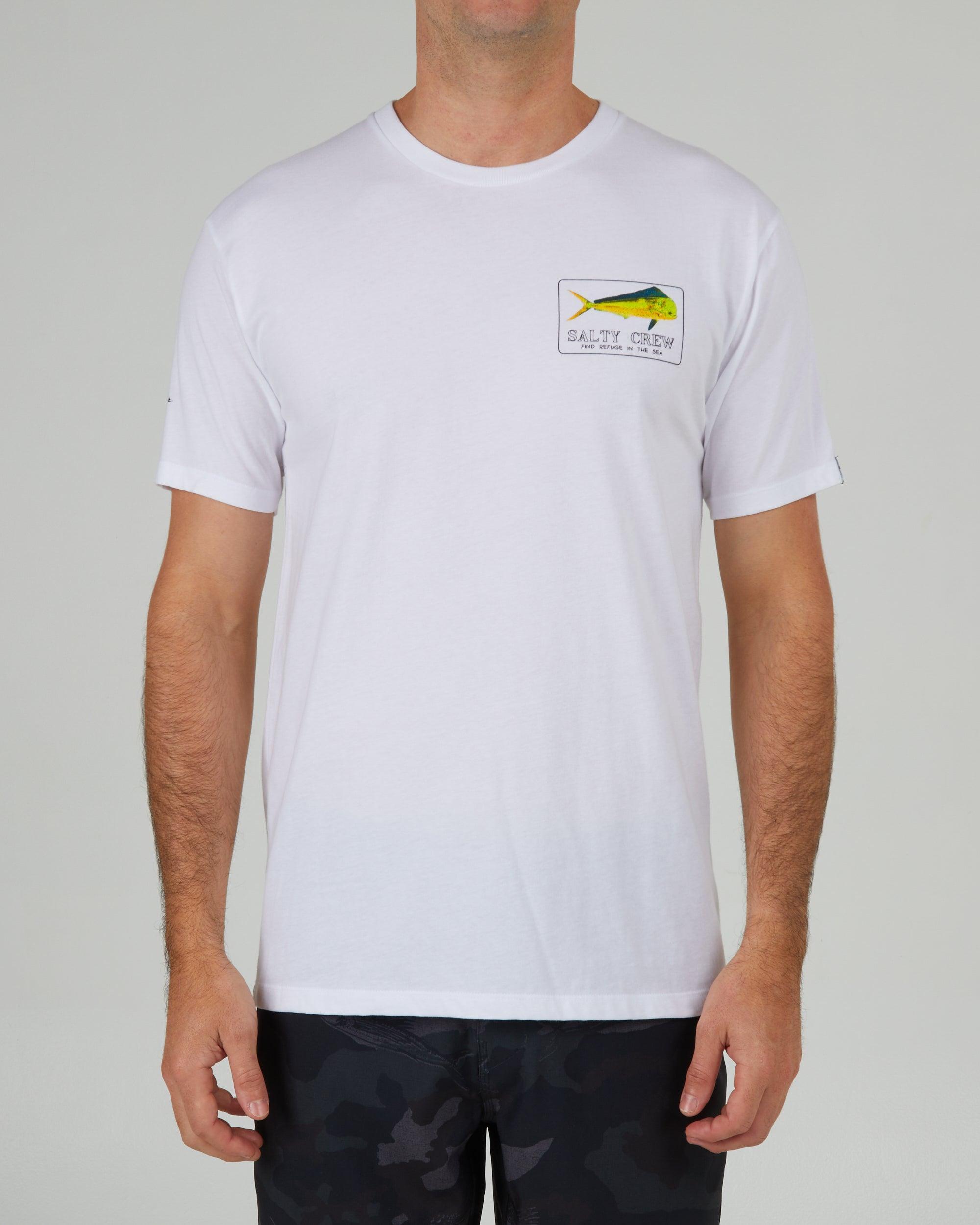 Golden Mahi Premium S/S Tee - White Product Image