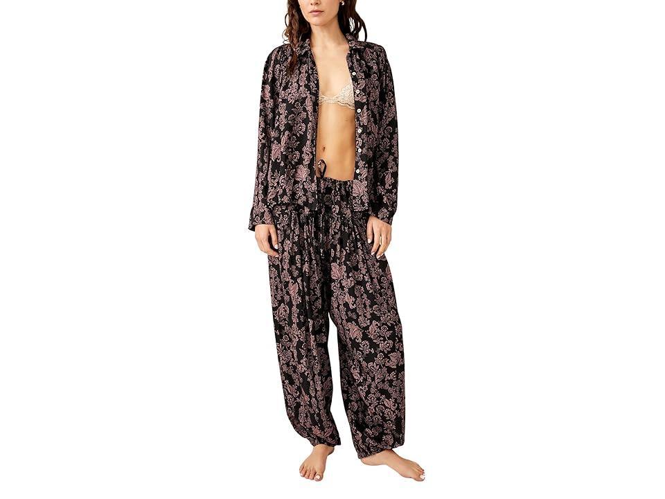 Free People Steady Love PJ Set Combo) Women's Pajama Sets Product Image