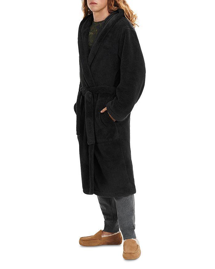 UGG Beckett Faux Sherpa Bathrobe In Ink Black Product Image