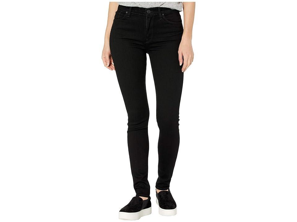 Hudson Jeans Barbara High Waisted Clean Hem Skinny Jeans Product Image