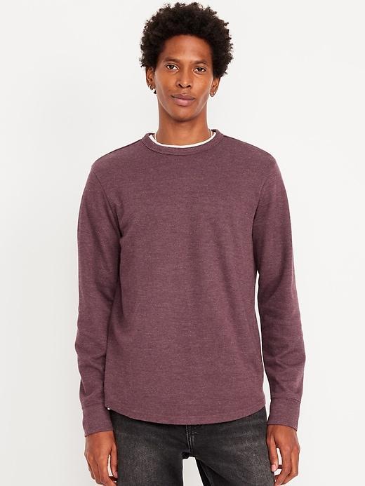 Long-Sleeve French Rib T-Shirt Product Image