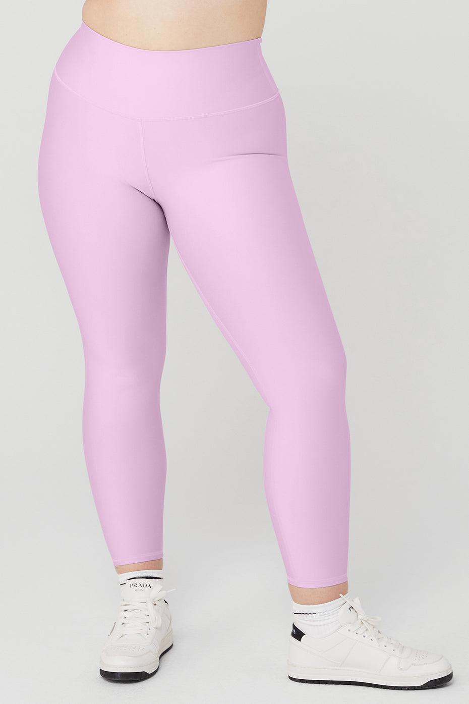 7/8 High-Waist Airlift Legging - Sugarplum Pink Female Product Image