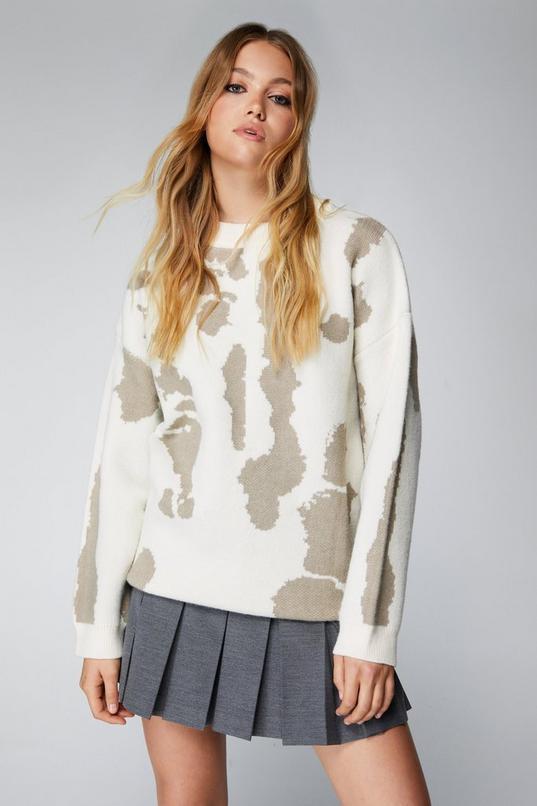 Oversized Tie Dye Sweater Product Image