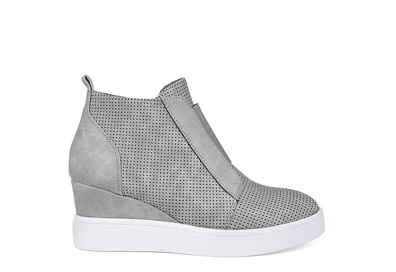 Journee Collection Clara Womens Wedge Sneakers Product Image