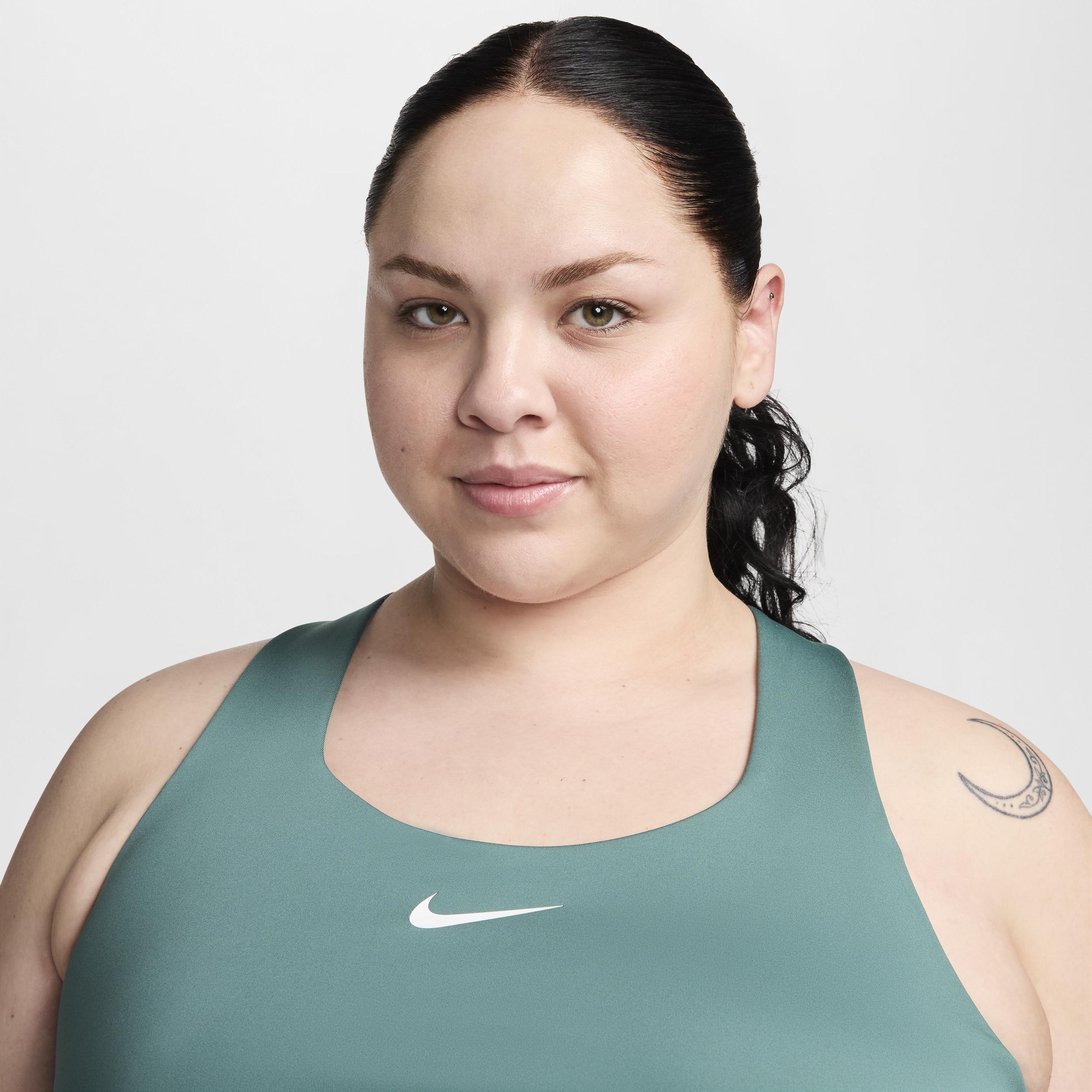 Nike Swoosh Women's Medium-Support Padded Sports Bra Tank (Plus Size) Product Image