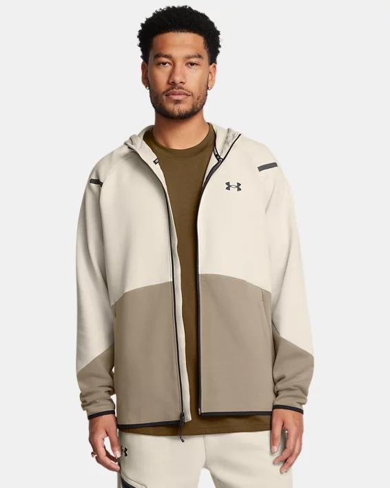 Mens UA Unstoppable Fleece Full-Zip Product Image