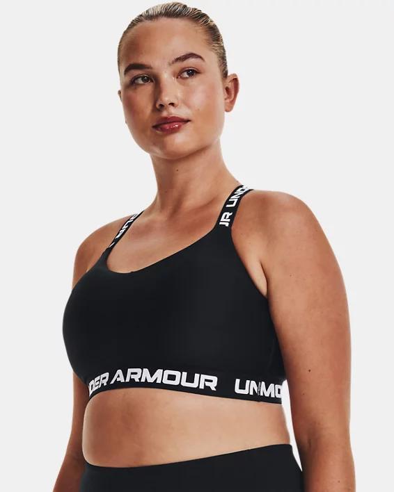 Women's UA Crossback Strappy Low Sports Bra Product Image