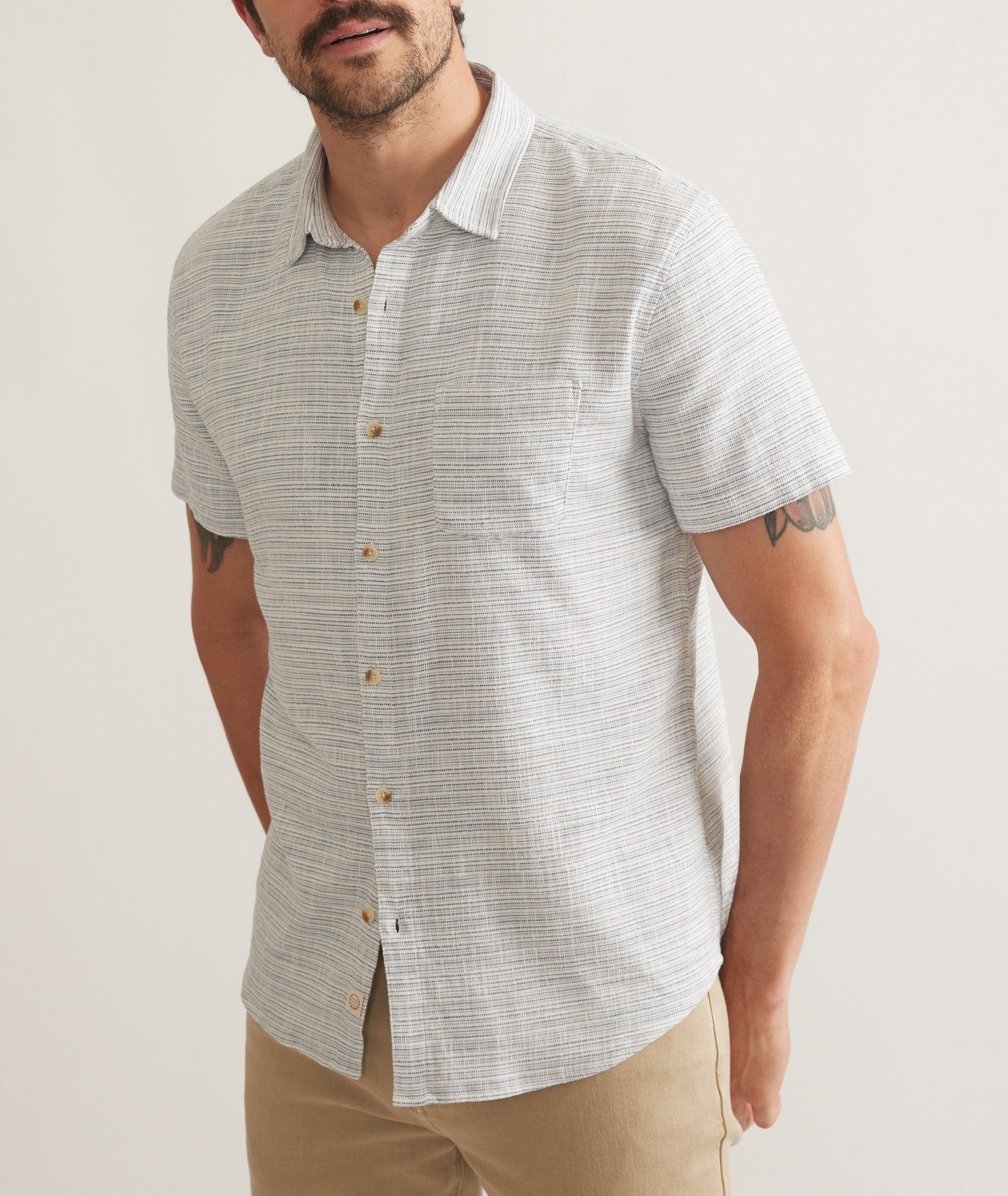 Stretch Selvage Short Sleeve Shirt Product Image