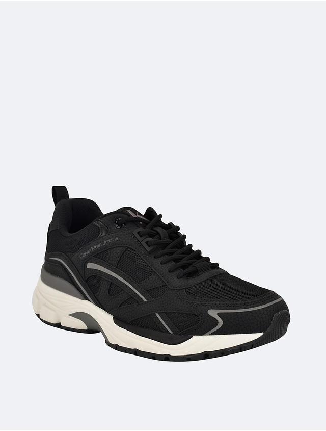 Calvin Klein Mens Mens Pacific Sneaker - Black - 10.5 Product Image