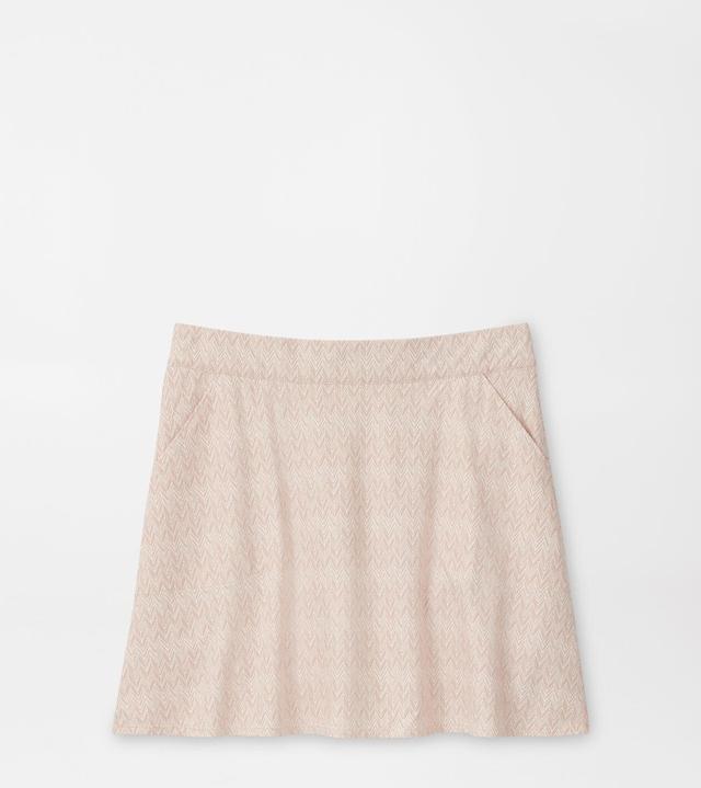 Herringbone Print Sally Trim Skort Product Image