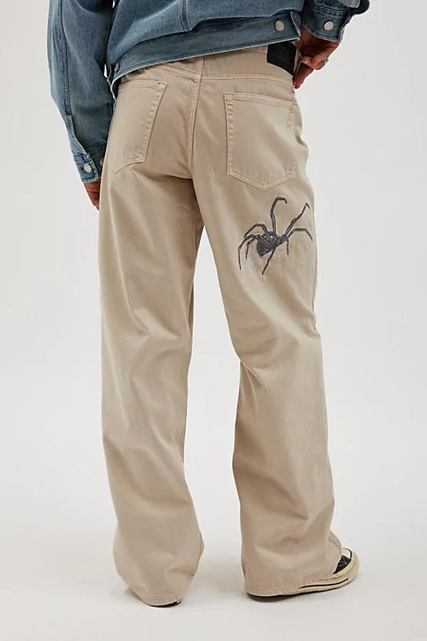 BDG Nitro Spider Embroidered Baggy Fit Jean Mens at Urban Outfitters Product Image