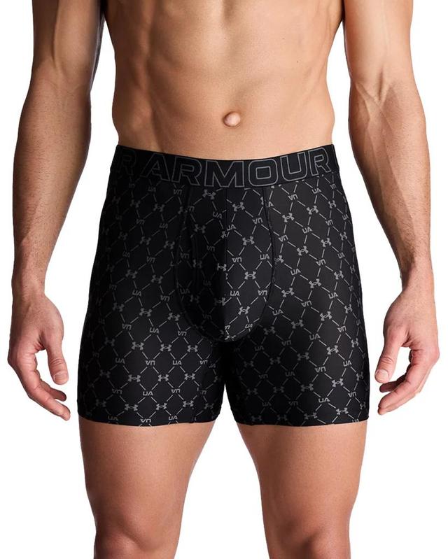 Men's UA Performance Tech™ Printed 6" Boxerjock® Product Image