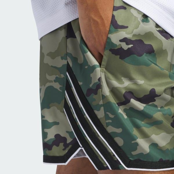 ADIDAS CRAZY LITE CAMO AOP SHORTS Product Image