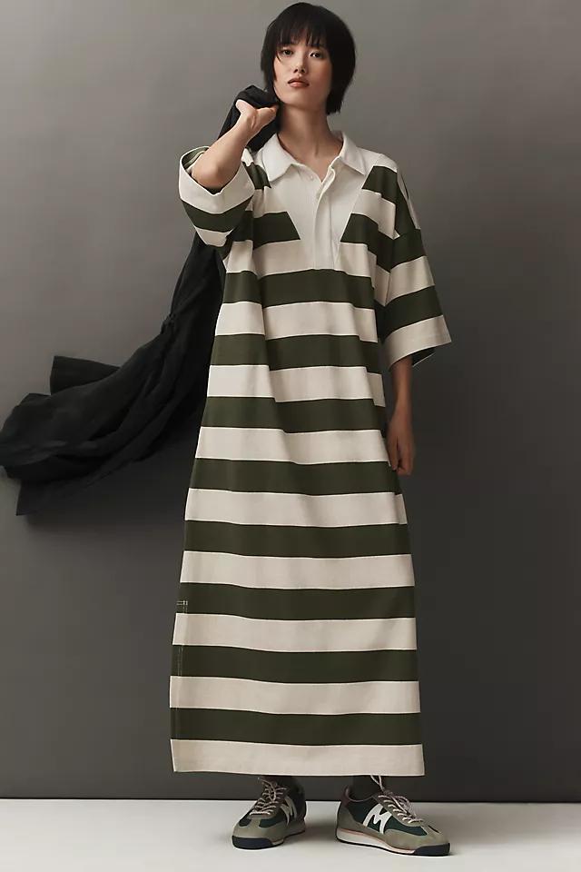 Daily Practice by Anthropologie Rugby Oversized Maxi Dress  Product Image