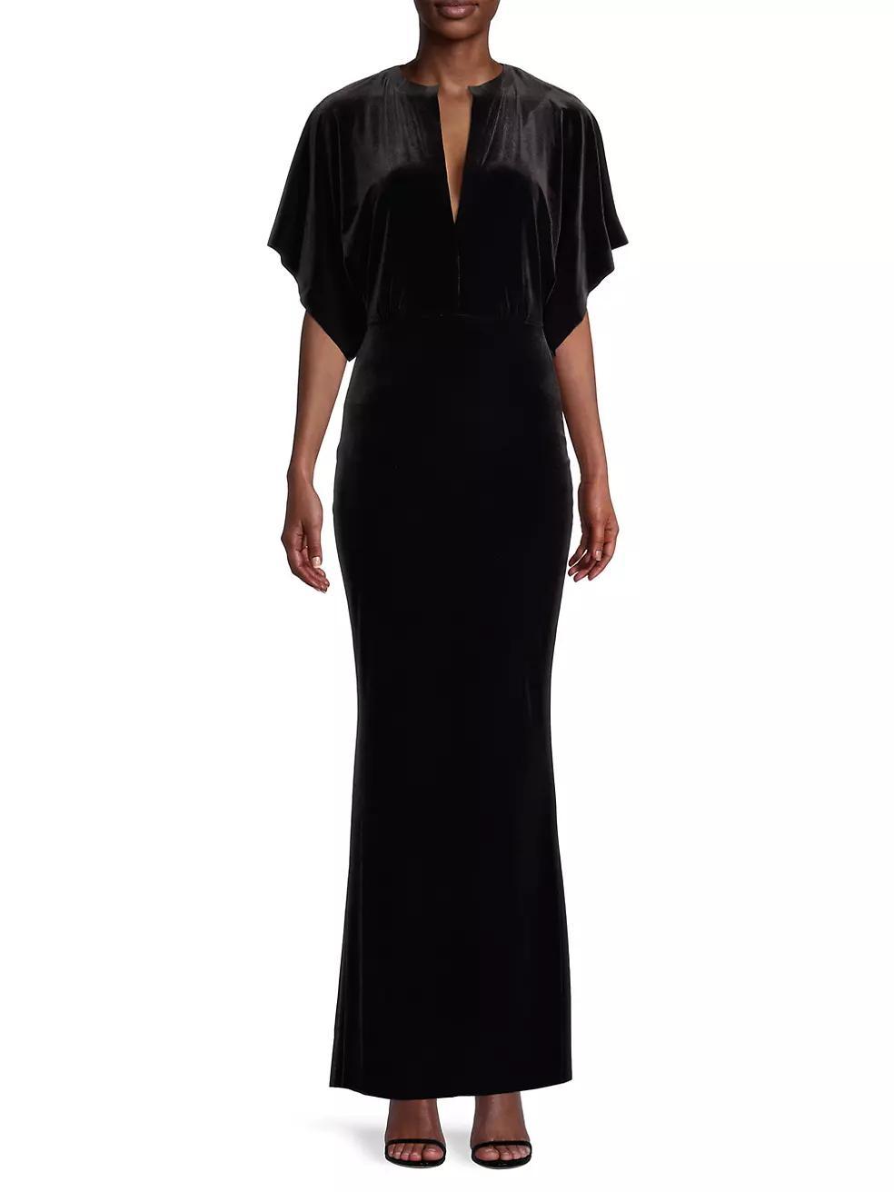 Obie Velour Gown Product Image