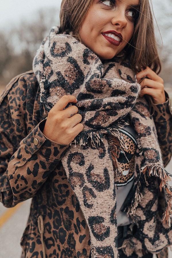 Good Advice Leopard Scarf Product Image