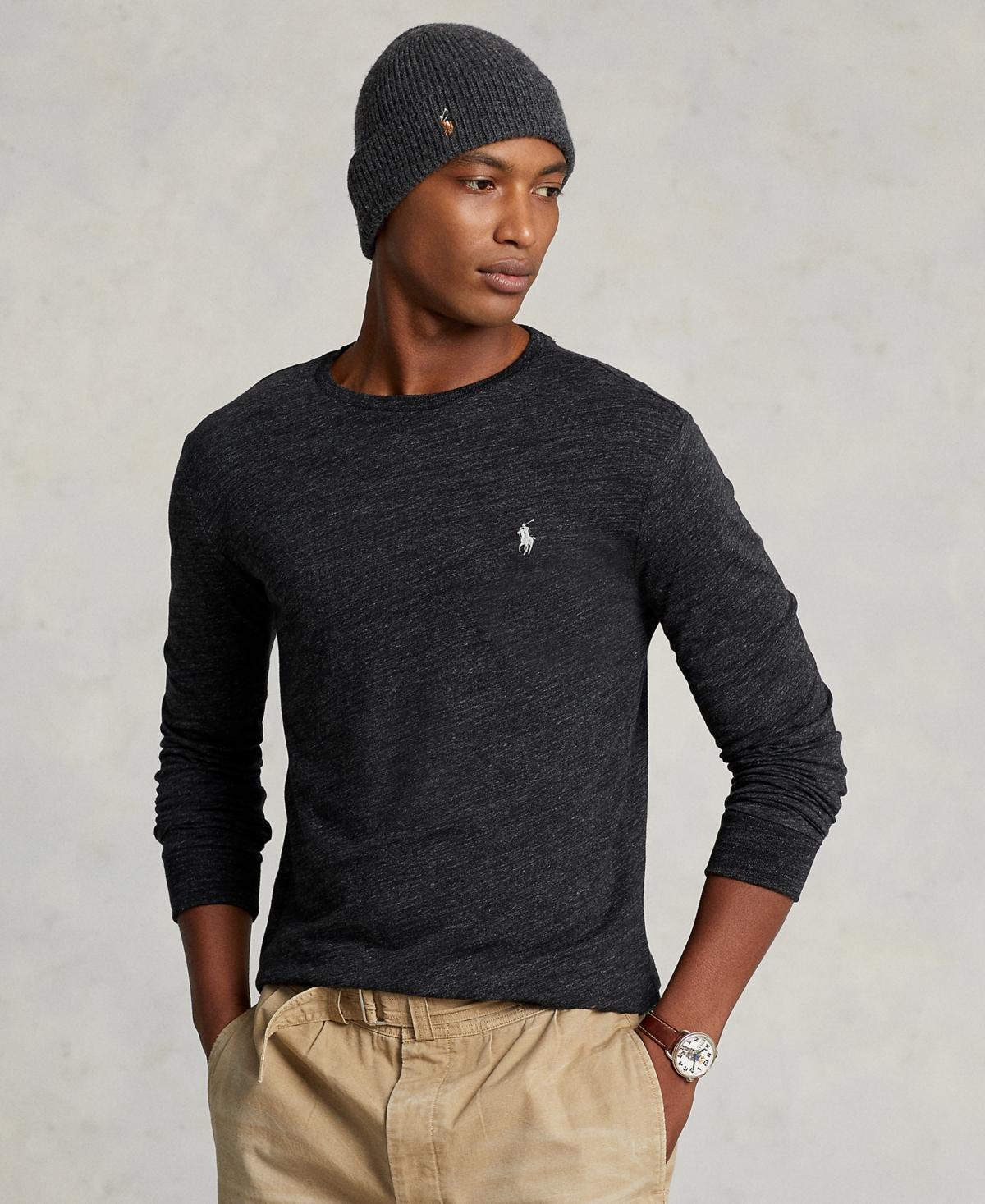 Polo Ralph Lauren Mens Classic-Fit Jersey Long-Sleeve T-Shirt Product Image