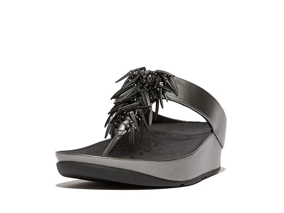 FitFlop Rumba (Pewter ) Women's Sandals Product Image