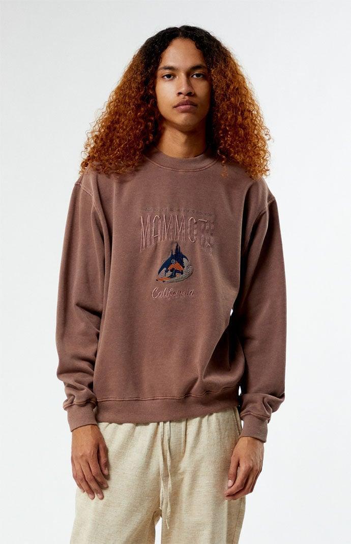 Men's Mammoth Embroidered Crew Neck Sweatshirt Product Image