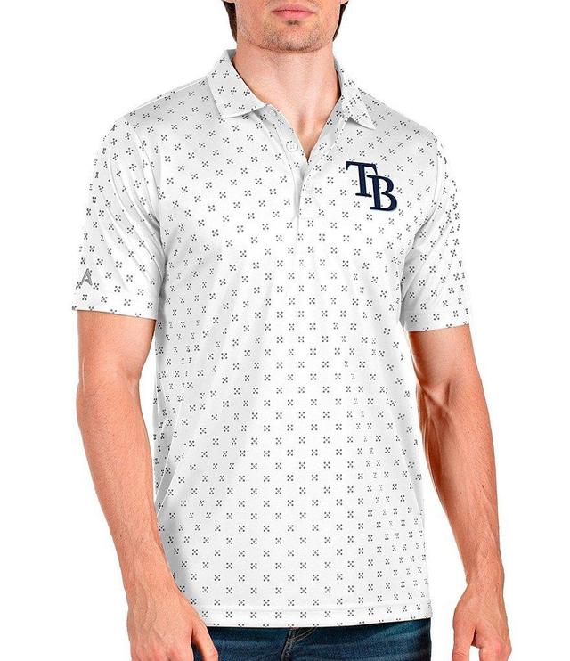 Antigua MLB Tampa Bay Rays Spark Short-Sleeve Polo Shirt Product Image