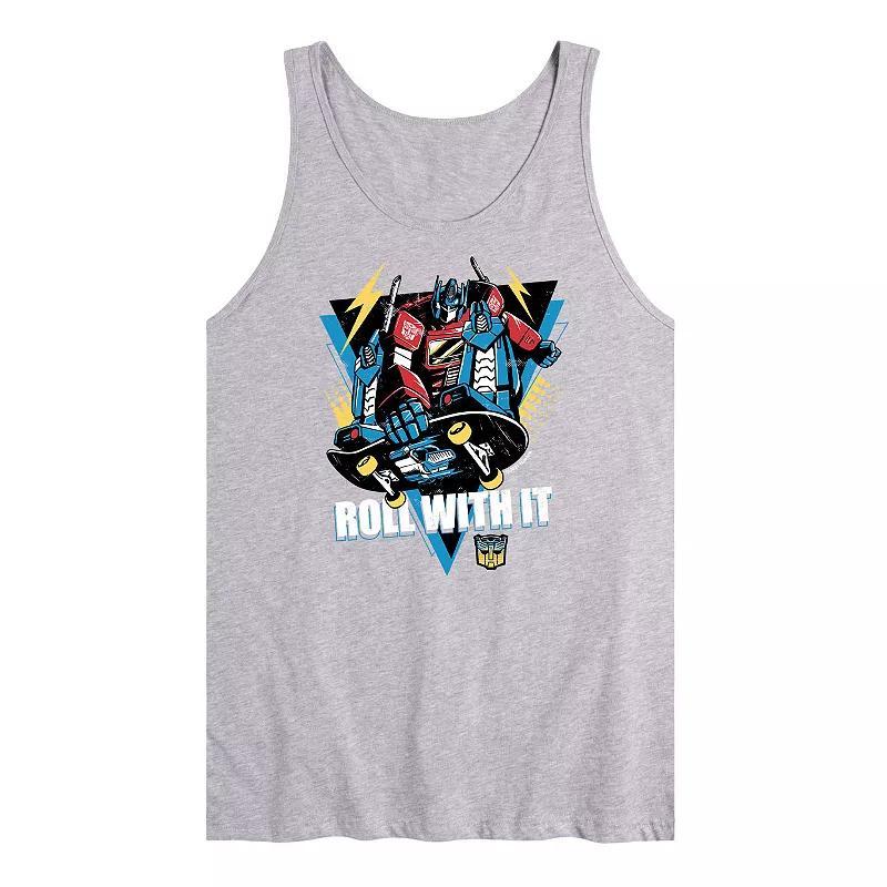 Mens Transformers Roll With It Tank Top Product Image